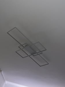 76W LED Deckenleuchte 84CM Lichtspeicherfunktion Dimmbar mit Fernbedienung & APP 3000K-6500K 3 Ring Wohnzimmerlampe Deckenleuchten für Schlafzimmer Kunden-Foto 1