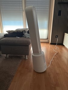 FCH Ventilator ohne Rotorblätter mit UV-Sterilisation,40W, 8-Stunden-Timer, elektronischem Touchscreen und Fernbedienung Kunden-Foto 2