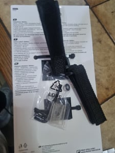FISCHER fietsvouwhasp met houder, lengte: 850 mm Klantenfoto 3