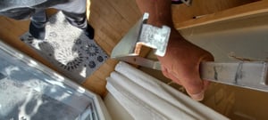 Wózek transportowy Matrix o pojemności 100 litrów, udźwig 250 kg, koła pneumatyczne, plastikowa wanna, różowa rama, ocynkowana Zdjęcie produktu od klienta nr 2