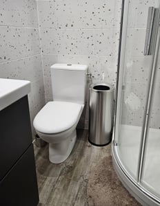 vidaXL Mülleimer Hotel Edelstahl 32 L Kunden-Foto 1