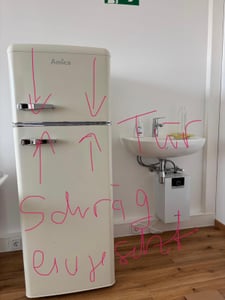 Amica - DTR 374 190 B - Kühl-Gefrierkombination - Beige Kunden-Foto 3