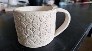 Folkroll Teigrolle Frohe Weihnachten, groß, 43 cm, Nudelholz, Prägerolle, Muster, Motiv, Rolle, Buchenholz, 334935 Kunden-Foto 1