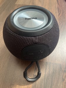 Hama Bluetooth-Lautsprecher Ball Shape Speaker Bluetooth Lautsprecher, 5 LED Kunden-Foto 1
