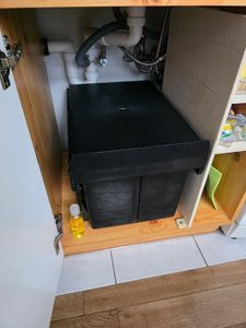 vidaXL Collecteur de déchets Soft-Close 20 L Photo du client 1