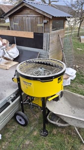 Betoniera GZM 120 Foto del cliente 1