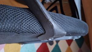 Bürostuhl Schreibtischstuhl Ergonomisch Wippfunktion Drehstuhl Chefsessel mit Mesh Netz Gaming Lordosenstütze Rückenlehne Chair Sitz Schwarz Retoo Kunden-Foto 1