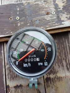 Fahrradcomputer Analog Display Fahrrad Mechanische Computer Fahrradtacho 2 Funktionen Radcomputer Tachometer Wasserdichter Sport Kinder E-Bike Retoo Kunden-Foto 2