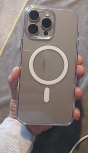 Apple iPhone 16 Pro Max Clear Case mit MagSafe, Cover, Apple, iPhone 16 Pro Max, 17,5 cm (6.9"), Transparent Kunden-Foto 1