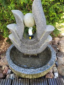 CLGarden Springbrunnen Pumpe SP1 Springbrunnenpumpe 12V mit 1x LED Ring Beleuchtung Kunden-Foto 1