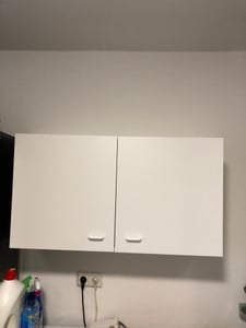 Kuchyňská skříňka horní s dvířky Flex WellPalmaria/Wito šířka 80 cm bílá Fotografie od zákazníka č. 2