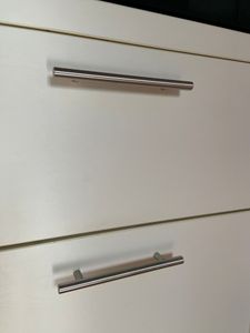 karpal 10x mobili maniglia 128 millimetri armadio maniglie in acciaio inox a filo cassetto maniglie armadio cucina porta maniglie cucina bar maniglia foratura 128 millimetri lunghezza totale 188 millimetri 12 mm¡ Foto del cliente 3