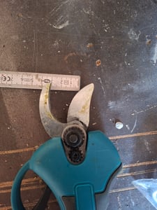 akumulatorowy sekator bezszczotkowy 50 mm, sekator elektryczny, odpowiedni do akumulatora 18 V, sekator do drzew owocowych i bonsai, bardzo wydajne narzędzie ogrodowe Zdjęcie produktu od klienta nr 2