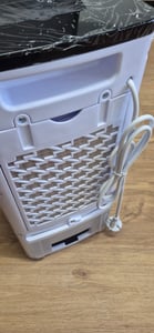 Climatiseur mobile JUNG LIFEAIR sans tuyau d'évacuation, climatiseur mobile 3-en-1, purificateur d'air, humidificateur, refroidissement par eau, jusqu'à 20 m², minuterie de 15,5 heures Photo du client 3