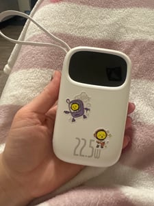 Baseus Powerbank 20000mAh 22.5W USB-C Lightning Schnellladegerät Schwarz Kunden-Foto 1