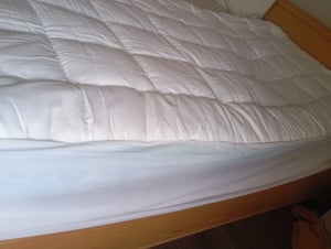 Niceplus, ochranná vrstva na matrac, 180 x 200 cm, ergonomická, hrúbka 7 cm, viskoelastická pena, pohodlná vrstva na matrac, typ H3 Fotografia od zákazníka č. 6
