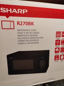 Silva Schneider HandelsgesmbH Forno a microonde 800W 20L Elettronico nero Foto del cliente 1