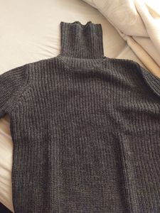 OXMO OXNanna Strickpullover Damen Grobstrickpullover Pullover mit Rollkragen Regular Fit Kunden-Foto 1