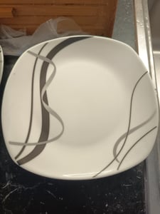 VEWEET 'Annie' 50-tlg Tafelservice aus Porzellan, Kombiservice mit Tellerset, Müslischalen, Kaffeebecher, Kaffeeset, Eierbecher, Milch- und Zuckerset Kunden-Foto 2