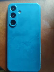 Hülle für Samsung Galaxy S25 FE Case Cover Bumper Smartphone Softgrip Schutzhülle Farbe: Blau Kunden-Foto 1