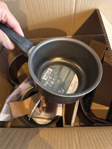Mini Bratpfanne Wok Sauce Topf Omlette Maker Spiegeleipfanne Kasserolle Neu Kunden-Foto 2