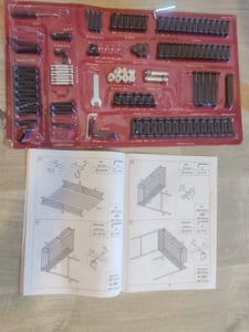 Hemelbed met stalen frame, LED-verlichting, bureau, USB-poort, opbergruimte in de trap en een veiligheidsreling, zonder matras, zwart, 90x200 cm Klantenfoto 2