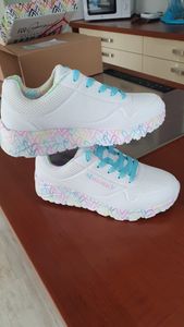 Skechers Uno Lite Sneaker Weiß Kunden-Foto 1