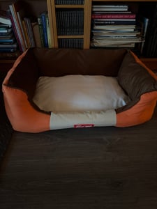 Lit Rectangulaire Pour Animaux De Compagnie L Orange (30) Photo du client 1