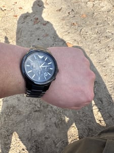 Emporio Armani Chronograph AR1451 Herrenchronograph Design Highlight Kunden-Foto 1