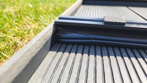 vidaXL Bodenelement für Solardusche Poolleiter WPC Kunden-Foto 2