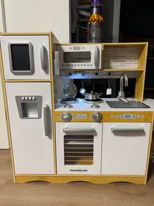 XXL-Holzküche für Kinder – mit LED, Zubehör & interaktiven Elementen Kunden-Foto 15