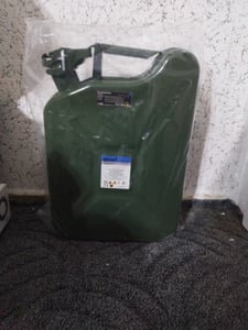 Bituxx 3x Kraftstoffkanister Metall 20 Liter Olive MS-17368 Kunden-Foto 1
