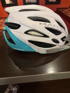 meteor Shimmer Fahrradhelm Herren Damen Kinder-Helm MTB rollerhelm M 55-58 cm weiß Kunden-Foto 1