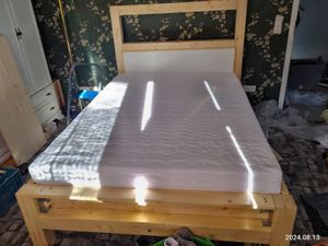 Matratze 80x190 25 cm Visco -Memory -Schaumstoff Taschenfederkern Härtegrad H3 H2 7 zonen Bett Matratzen 2 in 1 Kunden-Foto 1