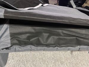 vidaXL Sofa 3-Sitzer Dunkelgrün Stoff Kunden-Foto 1