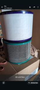 2x HEPA Filter Ersatz kompatibel mit Dyson Pure Cool Link DP01 DP03 HP00 HP01 HP02 HP03 Luftreiniger Kunden-Foto 1
