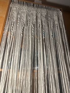 WISFOR makrama ścienna wisząca zasłona drzwiowa zasłona okienna zasłona ślubna tło gobelinowa ściana wisząca 90x180cm Zdjęcie produktu od klienta nr 1