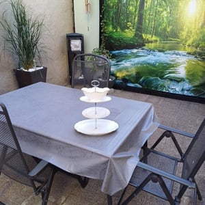 6er Set Goldene Metall Etageren Stangen für Tortenständer Kunden-Foto 1