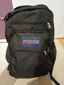 Jansport Herren Großer Studentenrucksack, Schwarz One Size Kunden-Foto 1