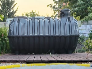 Regenwassernutzung Garten-Basis-Paket 2.000 Liter Kunden-Foto 1