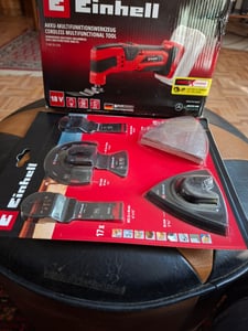 EINHELL Multitool-set, 708117, 17-delig Klantenfoto 1