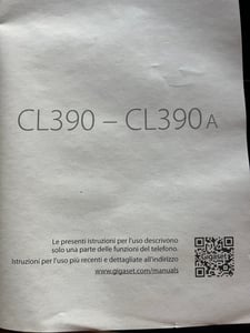 Gigaset CL390 Schwarzes Schnurlostelefon mit Schwarzer Liste und Nicht stören Kunden-Foto 1