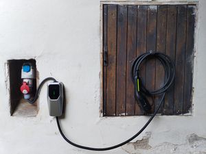 Ladestation Elektroauto 6-16A 1 phase EVSE EU EV Ladekabel Type2 Tragbare Ladegerät Box 3.5KW ev charger Kunden-Foto 1