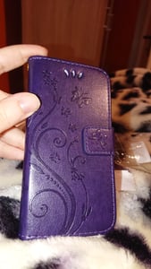 Cadorabo Pouzdro pro Sony Xperia XZ1 COMPACT Ochranný kryt v tyrkysové barvě Ochranný kryt Pouzdro na mobil Květiny Flower Fotografie od zákazníka č. 1