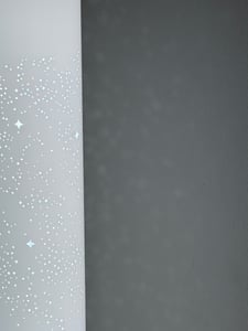 LED DIY Lichtsäule Sternenmuster Stehlampe Standleuchte Stehleuchte 103cm Farbwechsel zum Aufbauen Kunden-Foto 3