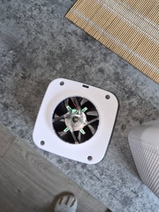 MODFU Luftreiniger, 11-15㎡, HEPA-Filter, Schlafmodus & Timer - Entfernt Staub, Pollen, Tierhaare & Gerüche, Leiser Betrieb (≤30dB), USB betrieben Kunden-Foto 1