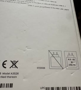 iPhone 17 Pro Max 256GB Silver, 48MP Camera, Long Battery Life Photo du client 10