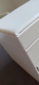 Schmuckbox, Schmuckschatulle, Schmuckkästchen, Schmuck Organizer, mit 3 Ebenen, 2 Schubladen, für Ringe, Halsketten, Ohrringe, Armbänder, Schwarz Kunden-Foto 3