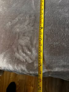 Matratze 160x200 cm orthopädisch Kaltschaum HR-Schaum Visco Memory H3 H4 ca. 24 cm Höhe atmungsaktiv Bezug waschbar für Allergiker SELECT MAX DOUBLE Kunden-Foto 11
