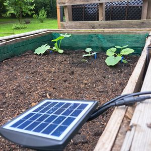 Kit d'arrosage automatique Speed Solar, arrosage automatique avec minuterie et 15 goutteurs -15m de tuyau Photo du client 1